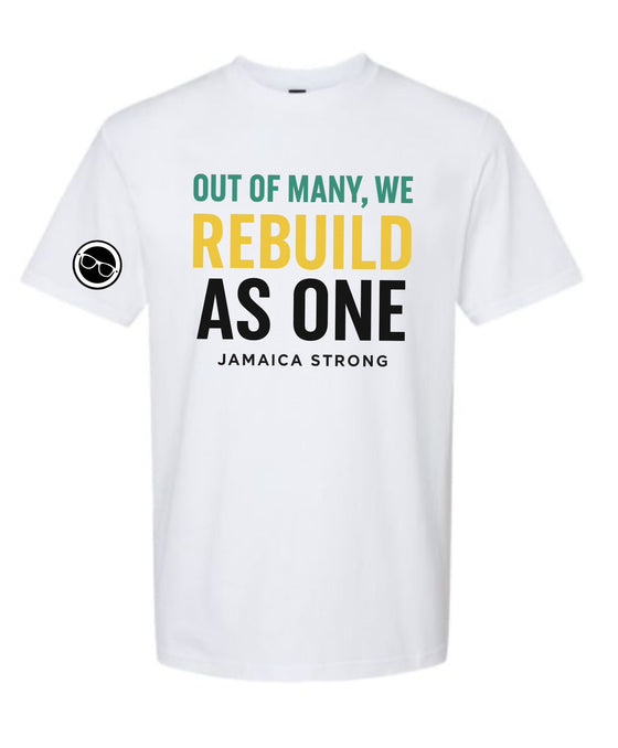 Out of Many, We Rebuild as One T-Shirt