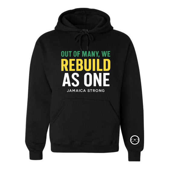 Out of Many, We Rebuild As One Hoodie